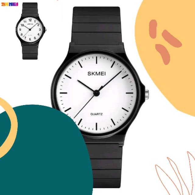 Jam Tangan Pria Wanita SKMEI 1419 Jam Tangan Analog Jam Tangan Rubber Analog SKMEI