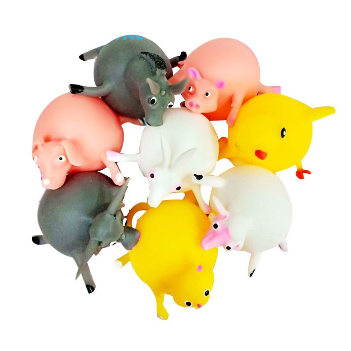 MAINAN ANAK BALON KARET KARAKTER HEWAN BALON SMALL ANIMALS - 668 LENGKAP DENGAN ALAT TIUP