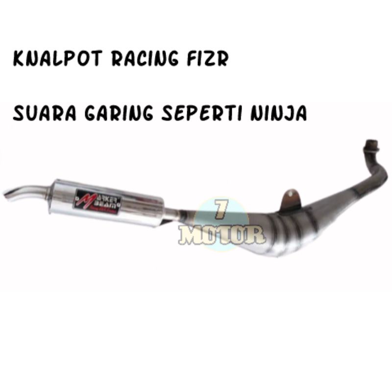 KNALPOT RACING YAMAHA FIZR SUARA NINJA