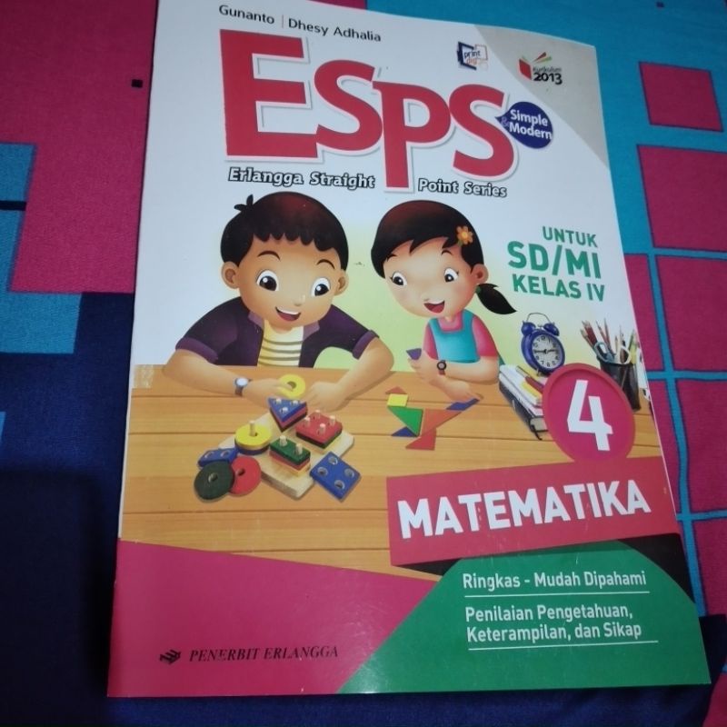 ESPS Matermatika Kelas 4 SD - Bekas