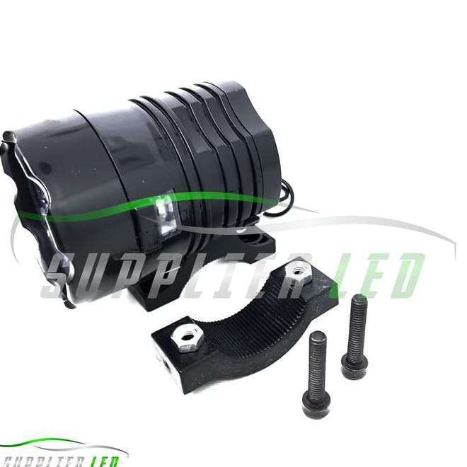 Lampu Tembak Sorot Led Cree Motor Mobil Bulat Strobo Kiri Kanan Super