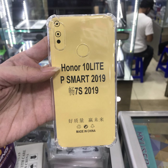 HUAWEI HONOR 10 LITE CASE SILIKON ANTI CRACK ANTI PECAH - CLEAR