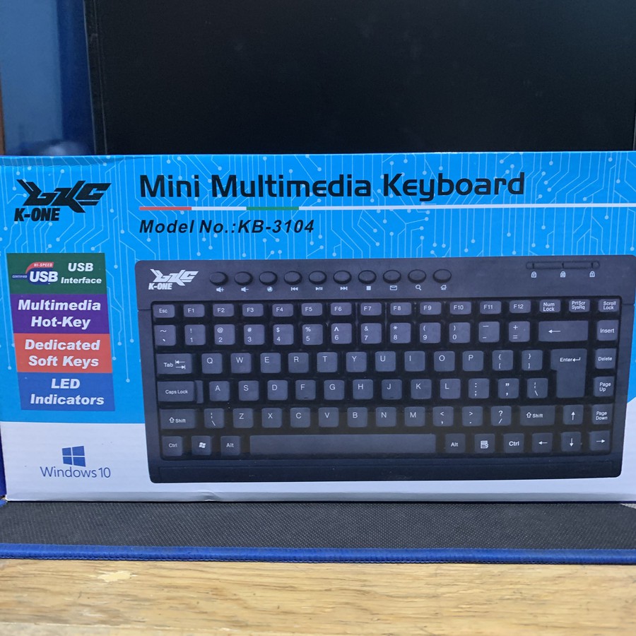 keyboard usb mini multimedia super slim