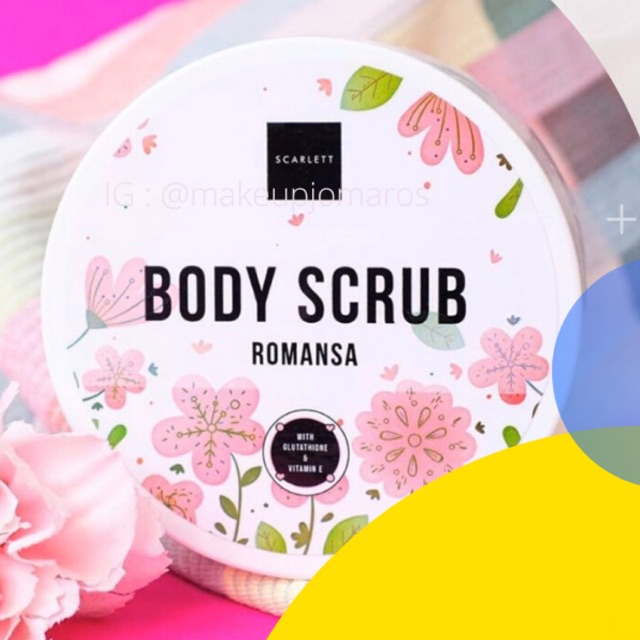 Scarlett Body Scrub Romansa