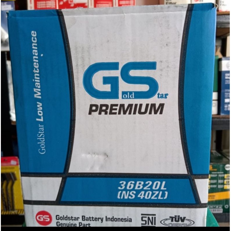 aki batere mobil xpander agya mobilio GS Gold Star Premium NS40ZL GS NS 40 ZL