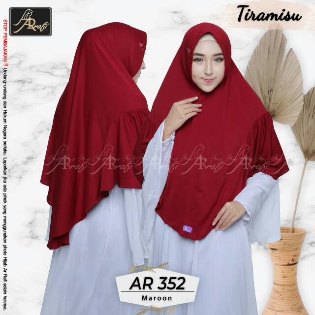 Hijab arrafi | hijab instan | arrafi 352 | Jilbab arrafi