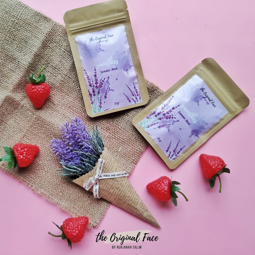 BEST!!! Masker Lavender untuk komedo / masker wajah / masker komedo by NURJANAH SALIM