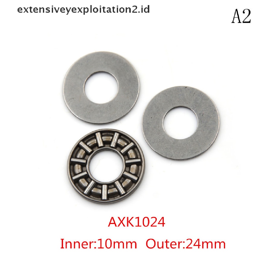 Axk0821 - Axk2542 Bearing Roller Jarum Dorong Dengan Dua