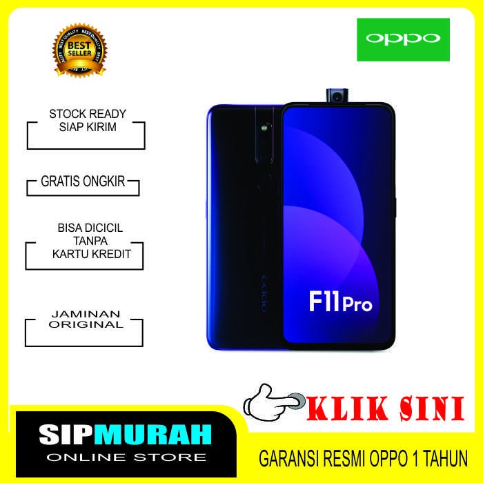 OPPO F11 PRO MURAH 6 64 6GB RAM 64GB | Promo Handphone Oppo F11 PRO 6GB/64GB CASE MURAH BERGARANSI