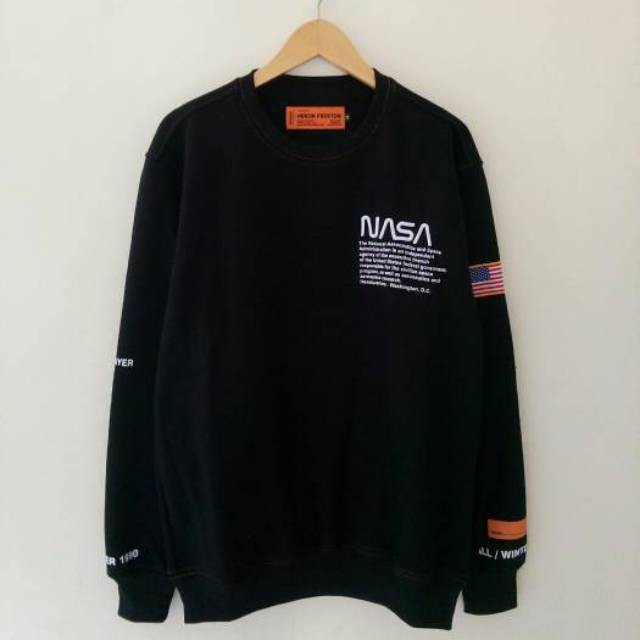 Sweater Crewneck NASA H&amp;M Script