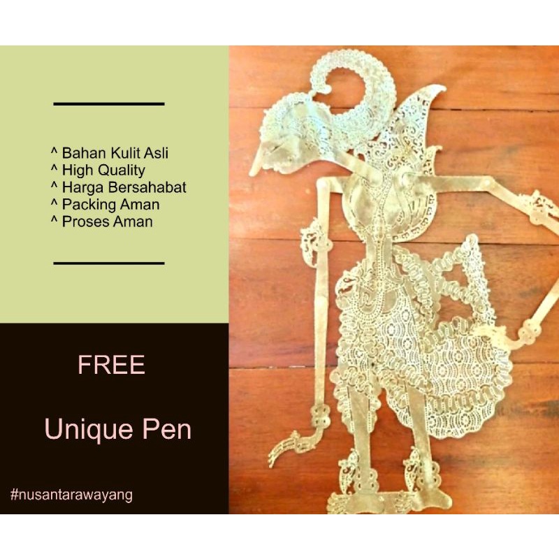 Wayang Kulit Putihan Dewa Sarni Kulit Kerbau