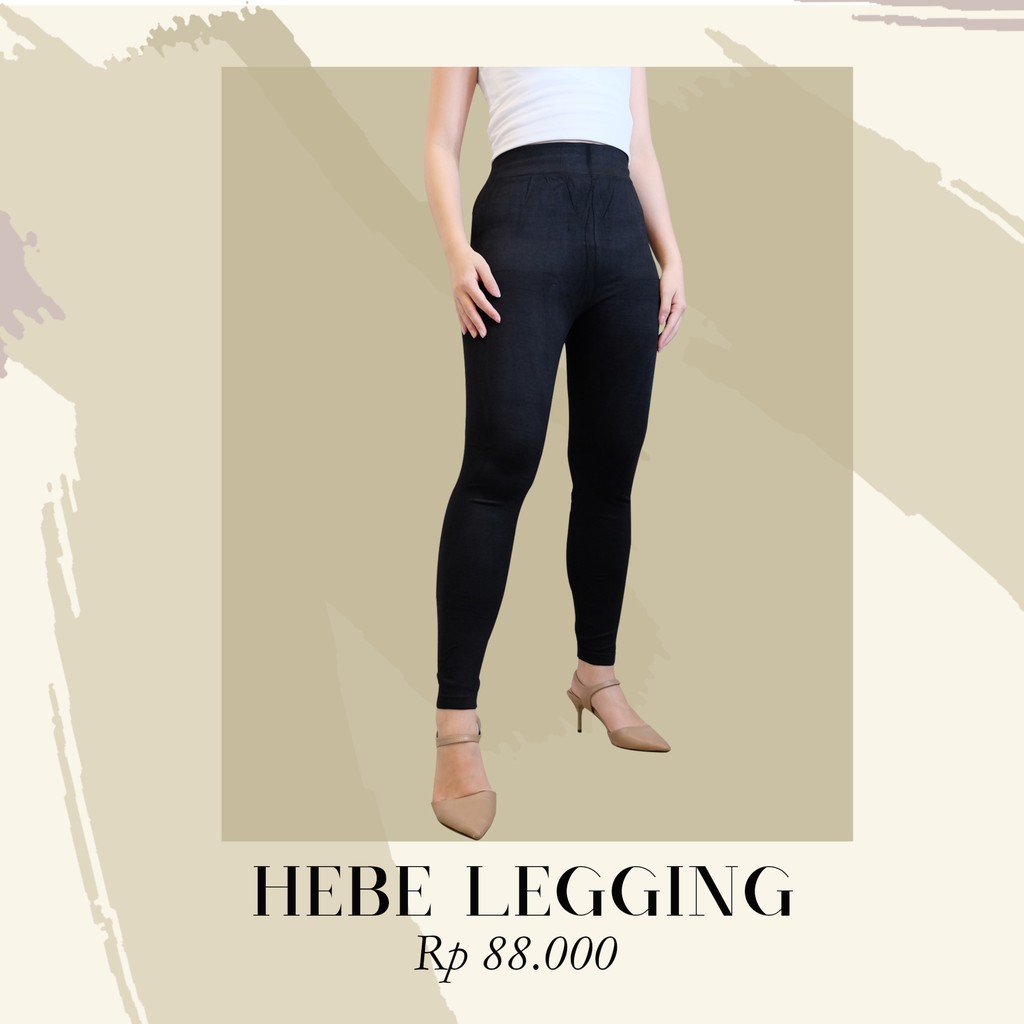 Hebe Legging Celana Legging Wanita Import