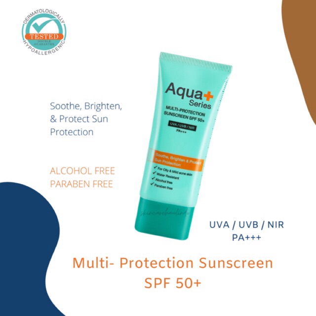 AQUA+ SERIES - MULTI PROTECTION SUNSCREEN SPF 50