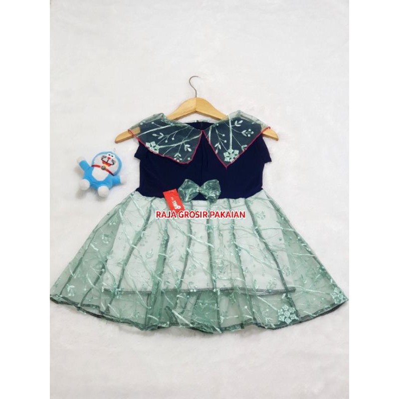 DRESS Brukat Anak Model Soimah