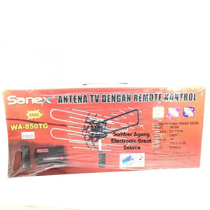 Niko Antenna TV Outdoor NK-850CX With Booster + Remote Antena TV - Antena TV  [DKI Jakarta] | DuniaAudio.com