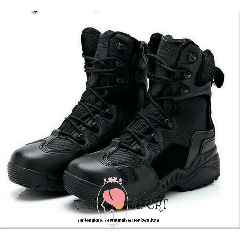 Promo SEPATU TACTICAL SPIDER HITAM