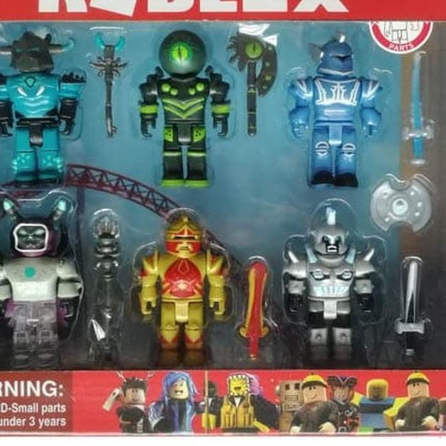Roblox The Champions Of Roblox 6 Figure Pack Terbaru - overseer toy roblox