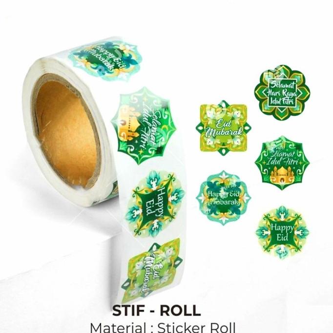 

~~~~~] 10PCS Sticker Lebaran 5.5cm/ Sticker Idul Fitri