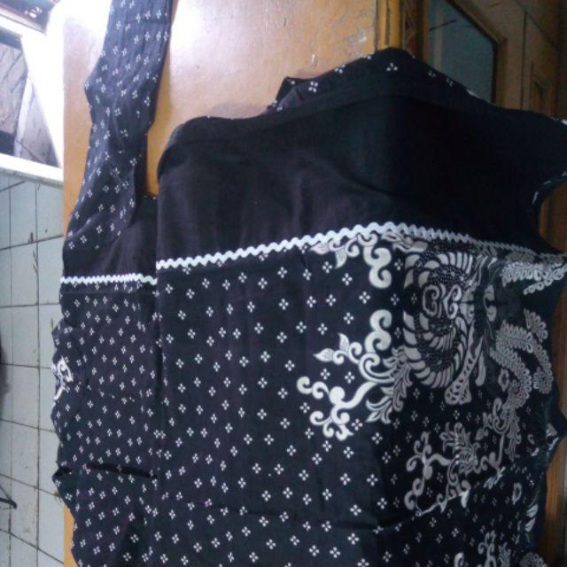 Gamis Piyas Monochrome - Gamis Batik Ori Pekalongan