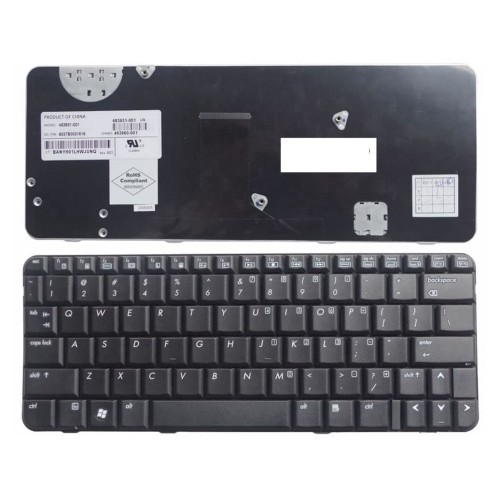 Keyboard Laptop HP Compaq Presario CQ20, 2230, 2230S Series Black