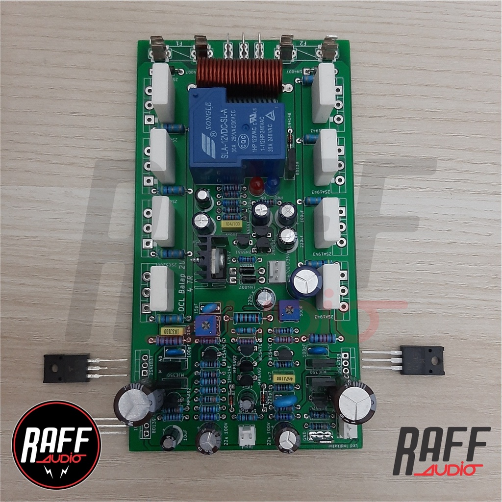Kit OCL Balap 2U 4 TR Transistor - Protektor Led Indikator PCB Double Layer