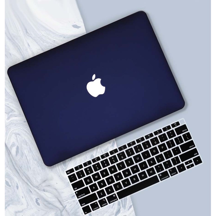 Casing Cover Hardcase Macbook Air 13 inch Series A1466 A1369, 2010-2017 - Biru