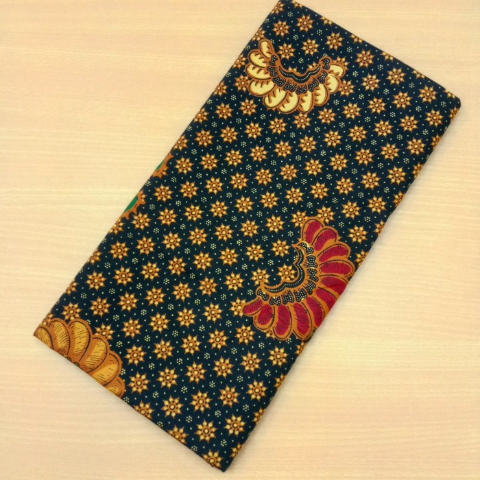 [cod] Kain Batik Panjang Halus Primissima Pekalongan Unggul Jaya - Hitam