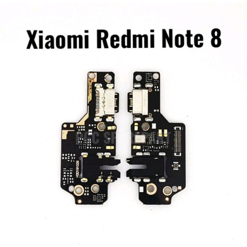 Flexible Charger Flug in Konektor Cas + MIC Xiaomi Redmi Note 8 Original