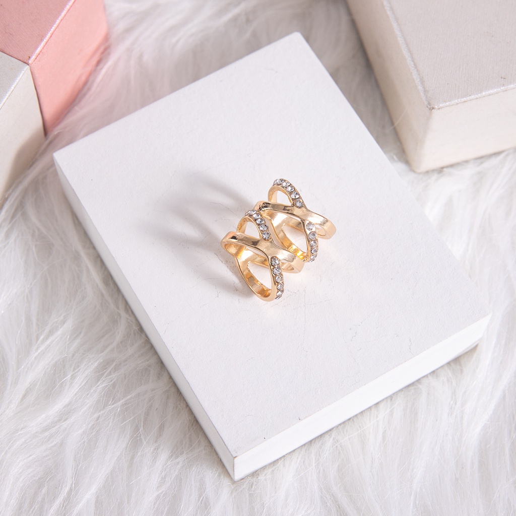 Rainystars Bros Pin Ring Klip Gaya Korea Untuk Aksesoris scarf Wanita