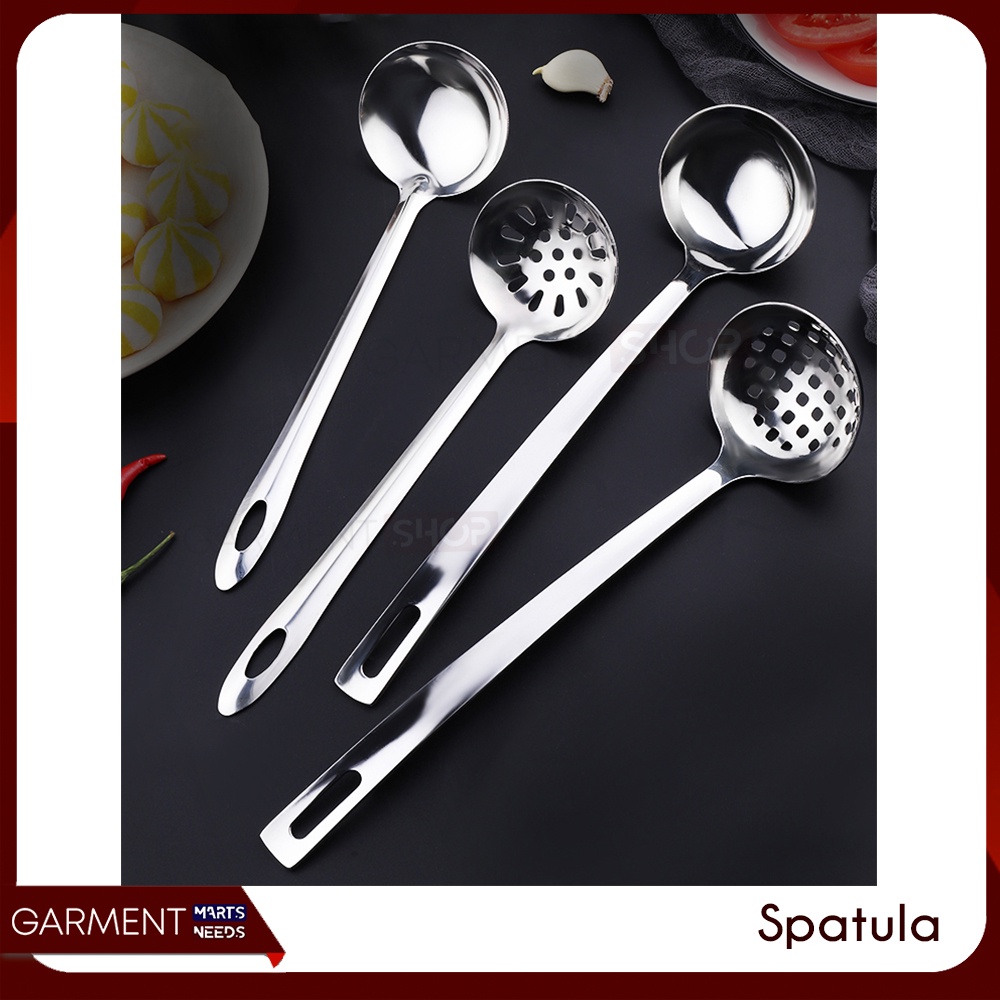 Centong Sayur Sendok Kuah Sup Alat Masak Stainless Steel Hot Pot Ladle Soup Anti Karat-2