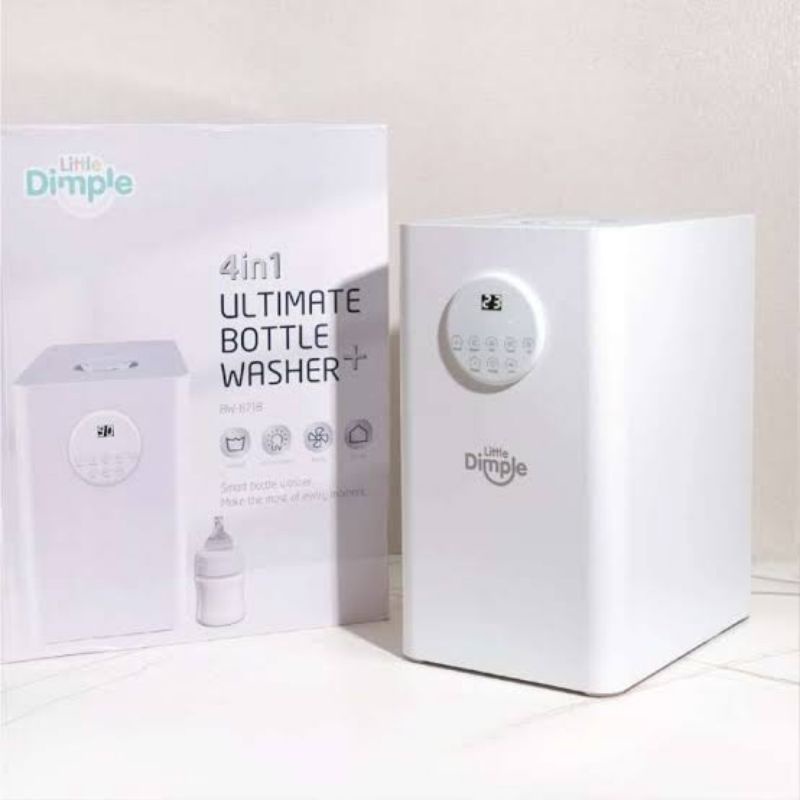Little Dimple 4in1 Ultimate Bottle Washer Baby - Alat Pencuci Botol Bayi Otomatis 4 in 1
