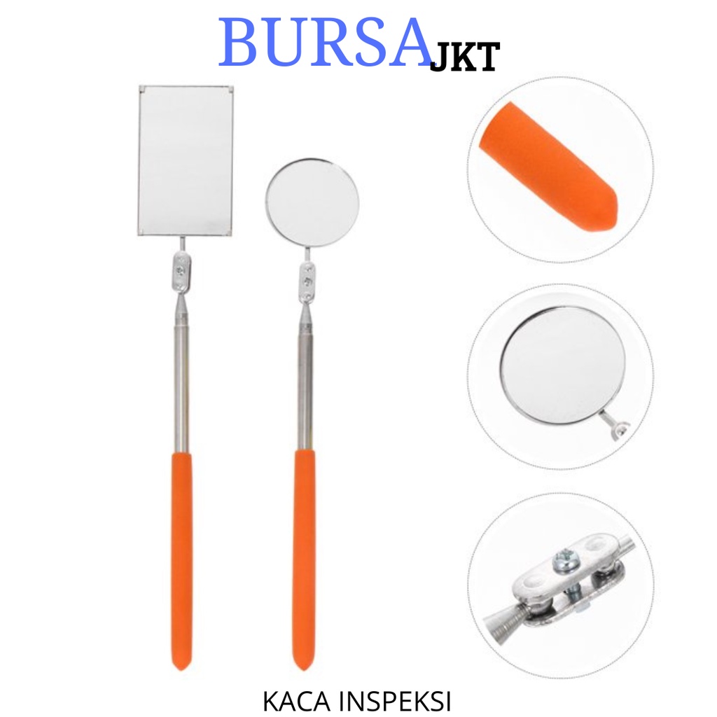 KACA INSPEKSI BULAT TELESCOPIC INSPECTION MIRROR KOTAK 6500 R-3