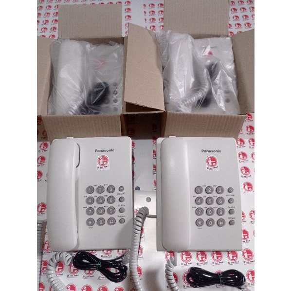 PESAWAT TELEPON PANASONIC KX-TS 505/500 SECOND SEPERTI BARU 98% PUTIH