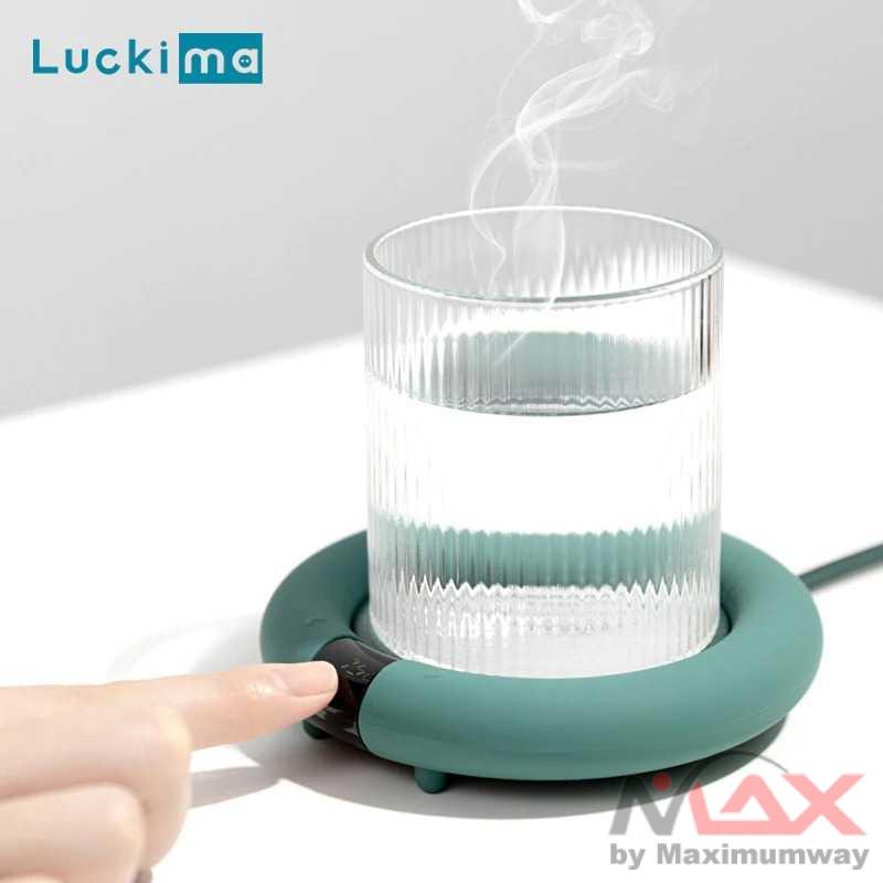 Luckima Tatakan Gelas Pemanas Coffee Cup Warmer Heating Pad 20W - LC23 Warna Hijau