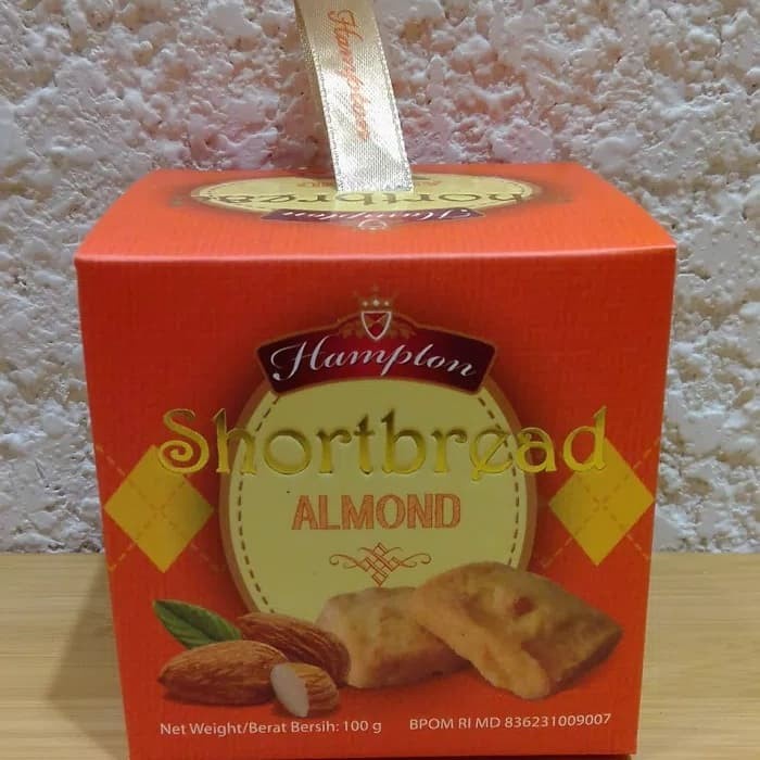 

hampton short bread almod 100 gram