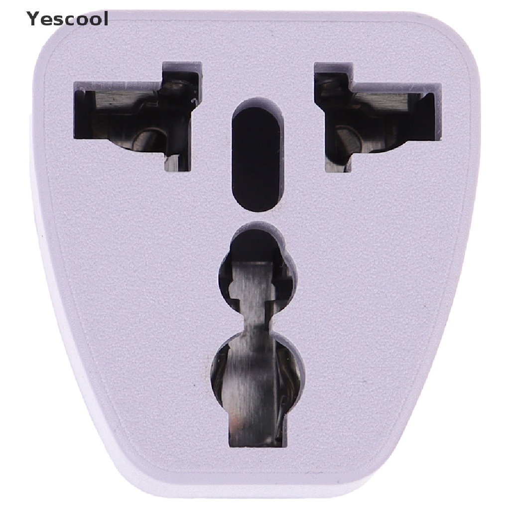 Yescool Adapter Power Plug USA EURO Asia Ke AU 3 Pin Universal Untuk Travel