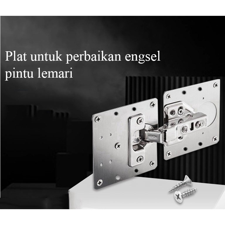 Penyangga Engsel / Hinge Pintu Repair Cabinet Furniture Drawer Door