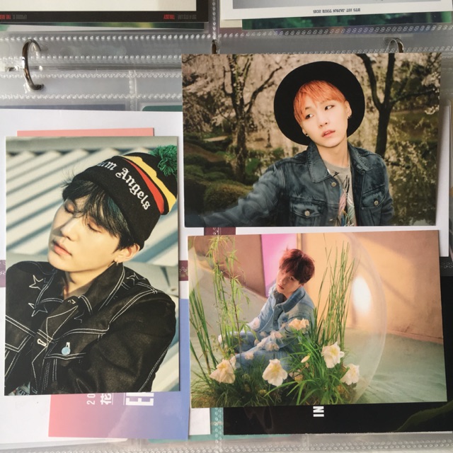 BTS SUGA ARMYPEDIA POSTCARD SET