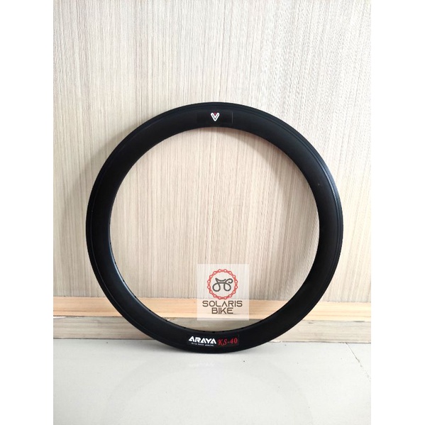 Velg Rims KS40 20 X 1 3/8 Sepeda Araya Alloy Double Wall