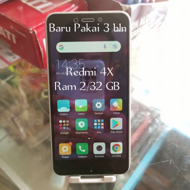 Hp seken original 100% bergaransi | Hp second Xiaomi redmi 4x ram 2/32gb