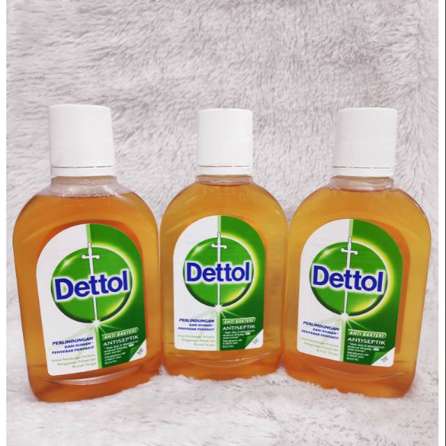 DETTOL ANTISEPTIK CAIR ORIGINAL 100% ~ DETTOL LIQUID  ANTI BAKTERI  ~ 95 ML