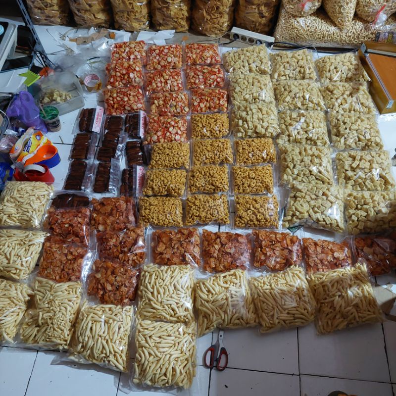 KRUPUK RAMBAK KOTAK 250gr / SNACK KILOAN MURAH