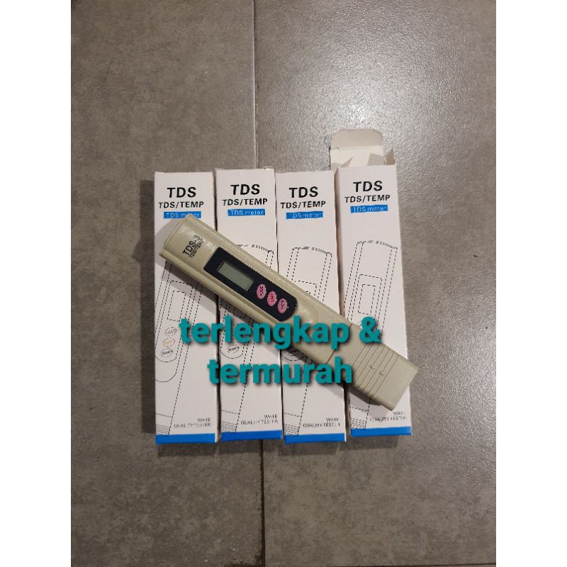 TDS 3 Alat Ukur Kualitas Air  TDS-3 Meter ppm