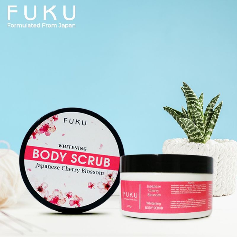 Fuku- Whitening Body scrub Japanese Cherry Blosom