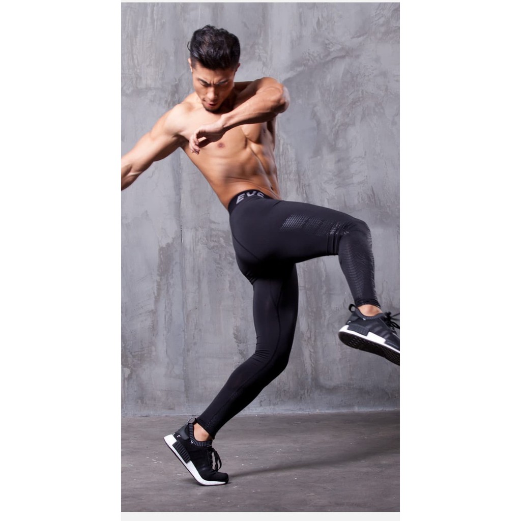 MALE - EXPOWER - COMPRESSION TIGHT DOTMOVEMENT - celana lari