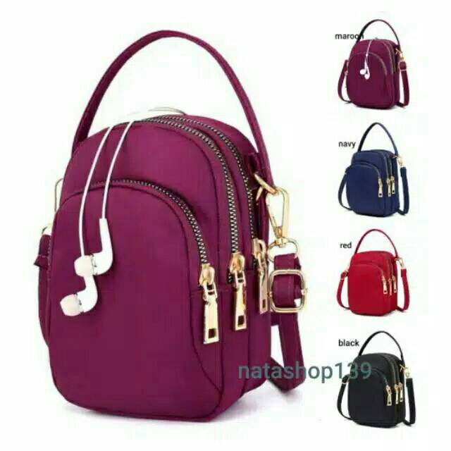 Tas BACKPACK Mini JEWEL RANSEL CHANEL 2RUANG RANSEL 3in1