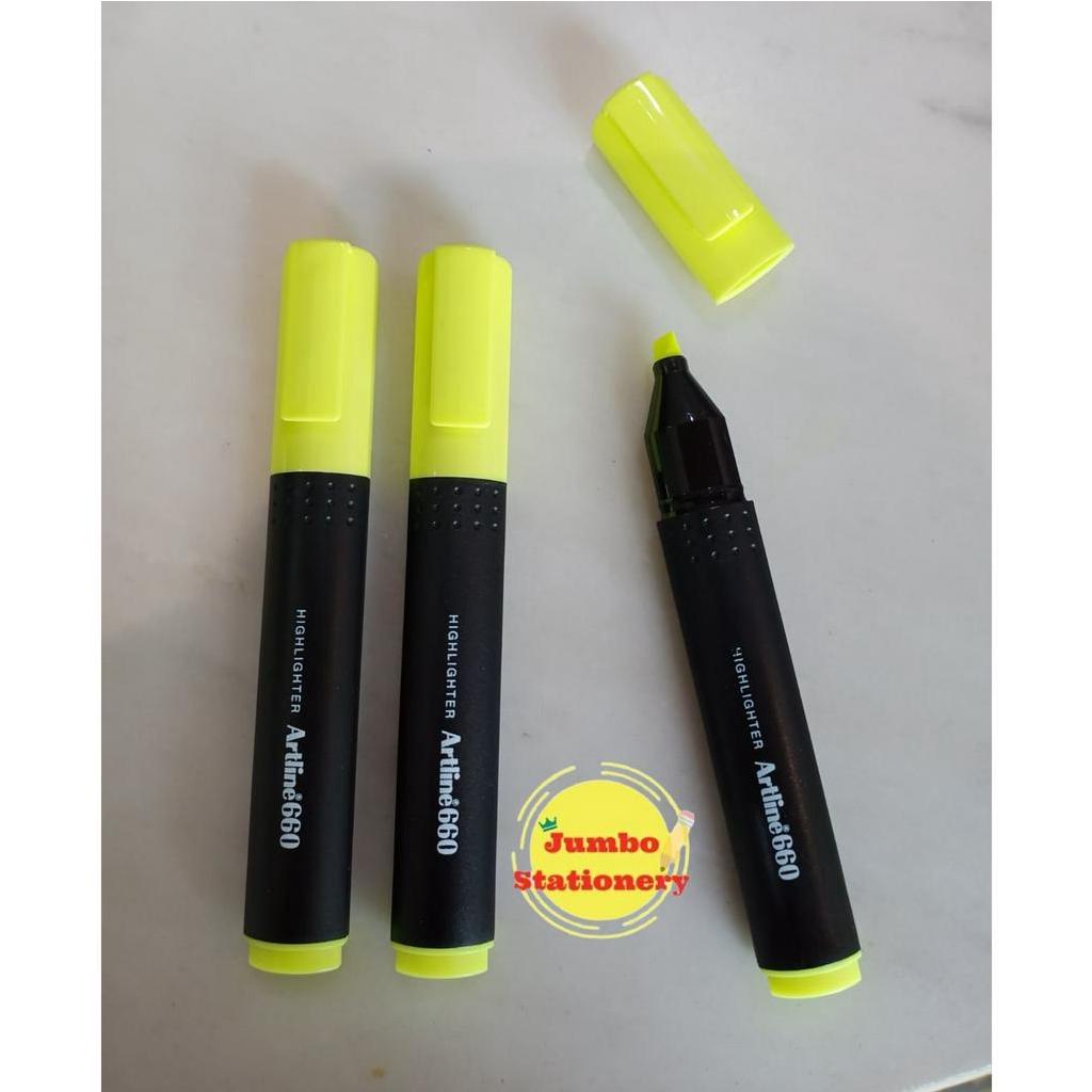 Textliner Highlighter ARTLINE 660 Highliter EK-660 Kuning