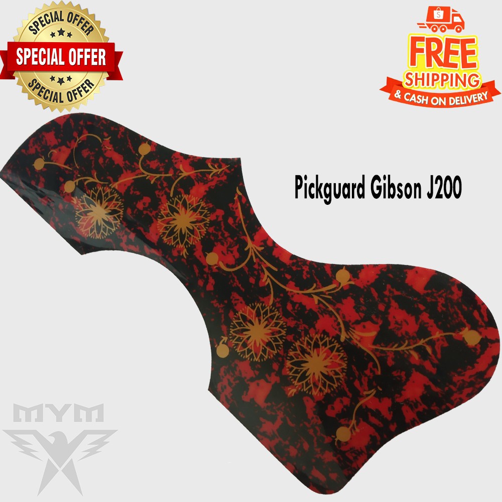 Pickguard gitar gibson j200