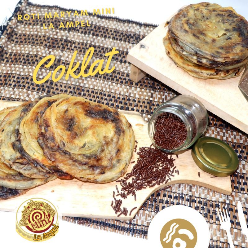 Roti Maryam Coklat La Ampel (Premium)/Roti Canai