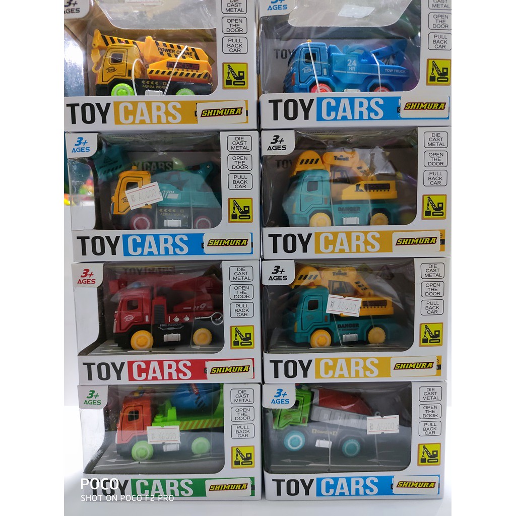 Mainan Anak Mobil Die Cast Truk &amp; Konstruksi Toy Cars Minicar Life Shimura